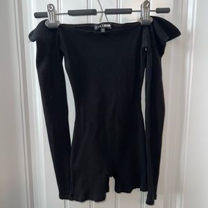 Fashion Nova Off-the-Shoulder Romper